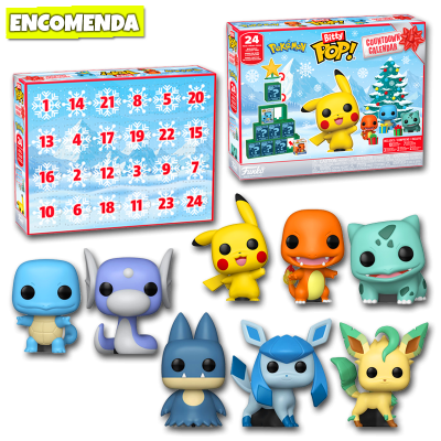 PRÉ-VENDA: Funko Bitty Pop! Advent Calendar - Pokemon 2026