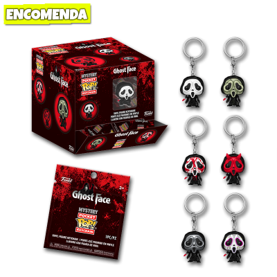 Funko Mystery Pop! Pocket Chaveiro - Scream (1 Unidade)