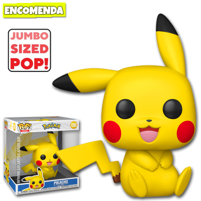 PRÉ-VENDA: Funko Pop! Jumbo Pokémon - Pikachu 1268