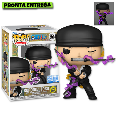 Funko Pop! One Piece - Roronoa Zoro 2514 GITD