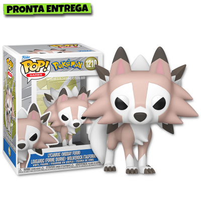 Funko Pop! Pokémon - Lycanroc Midday Form 1210