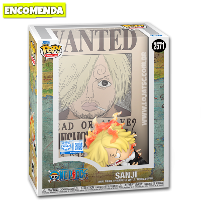 PRÉ-VENDA: Funko Pop! Poster One Piece - Sanji 2571