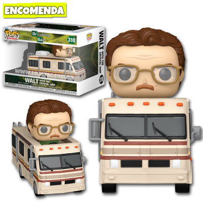 PRÉ-VENDA: Funko Pop! Ride Deluxe Breaking Bad - Walt with the Crystal Ship 310