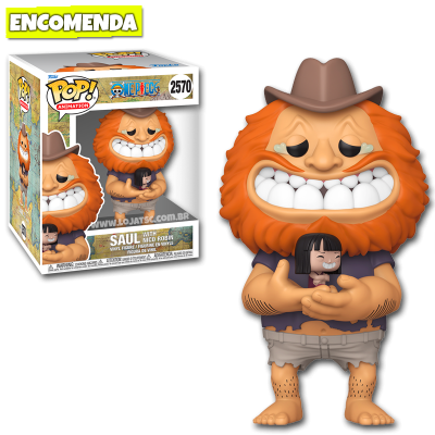 PRÉ-VENDA: Funko Pop! Super One Piece - Saul with Nico Robin 2570