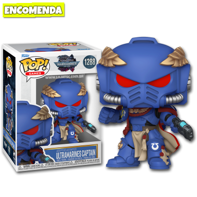 PRÉ-VENDA: Funko Pop! Total War WARHAMMER 40,000 - Ultramarines Captain 1288