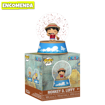 Funko One Piece Mini Glitter Globe - Monkey D. Luffy