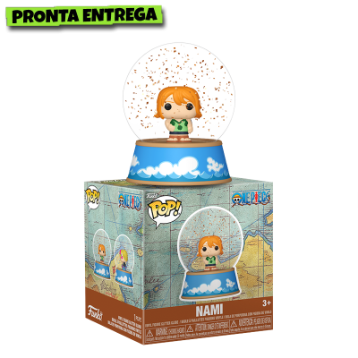 Funko One Piece Mini Glitter Globe - Nami