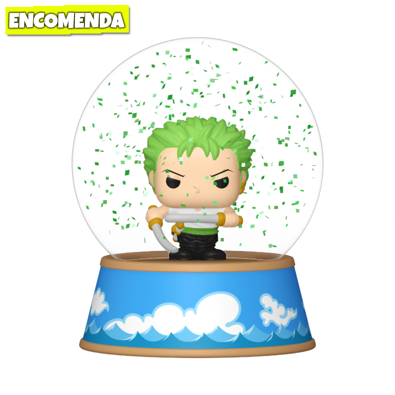 Funko One Piece Mini Glitter Globe – Roronoa Zoro 2