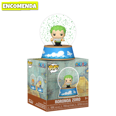 Funko One Piece Mini Glitter Globe - Roronoa Zoro