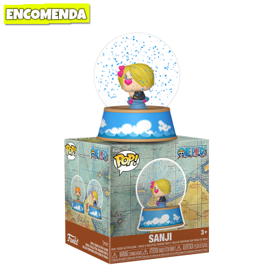 Funko One Piece Mini Glitter Globe - Sanji
