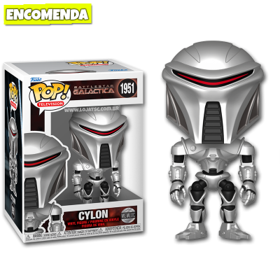 PRÉ-VENDA: Funko Pop! Battlestar Galactica - Cylon 1951 Metallic