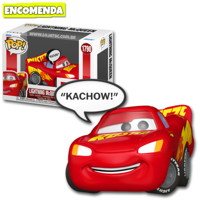 PRÉ-VENDA: Funko Pop! Sayings Cars - Lighting McQueen 1790