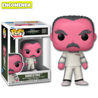 PRÉ-VENDA: Funko Pop! DC Lanterns - Sinestro 651