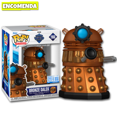 PRÉ-VENDA: Funko Pop! Doctor Who - Dalek 1968 Metallic