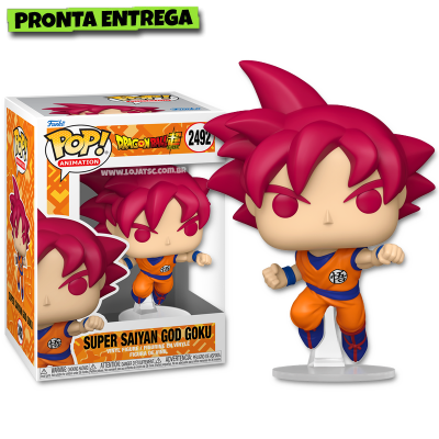 Funko Pop! Dragon Ball Super - Super Saiyan God Goku 2492