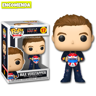 PRÉ-VENDA: Funko Pop! Formula 1 Redbull - Max Verstappen 17
