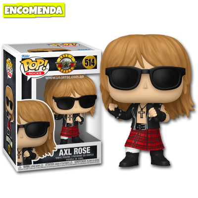 PRÉ-VENDA: Funko Pop! Guns N' Roses - Axl Rose LaLD 514