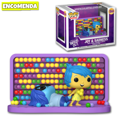 PRÉ-VENDA: Funko Pop! Mini Moment Inside Out Divertida Mente - Joy & Sadness 1844
