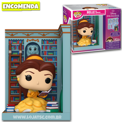 PRÉ-VENDA: Funko Pop! Nooks Beauty and the Beast A Bela e a Fera - Belle in Library