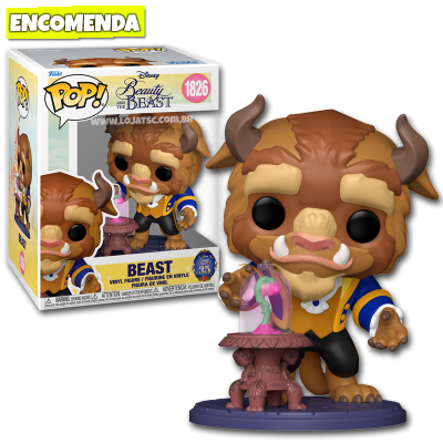PRÉ-VENDA: Funko Pop! Premium Beauty and the Beast A Bela e a Fera - Beast 1826