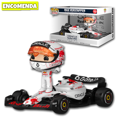 PRÉ-VENDA: Funko Pop! Rides Super Deluxe Formula 1 Redbull - Max Verstappen 152