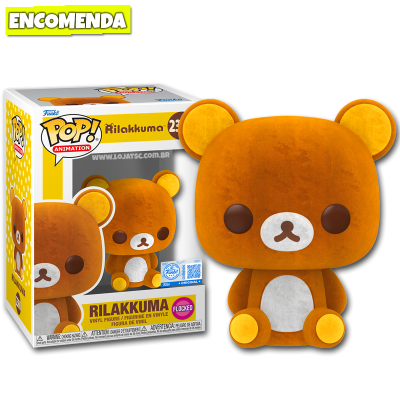 PRÉ-VENDA: Funko Pop! Rilakkuma - Rilakkuma 2360 Flocked
