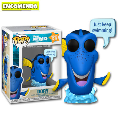 PRÉ-VENDA: Funko Pop! Sayings Finding Nemo Procurando Nemo - Dory 1817
