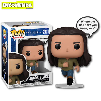 PRÉ-VENDA: Funko Pop! Sayings The Twilight Saga Crepúsculo - Jacob Black 2131