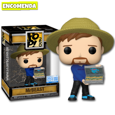 PRÉ-VENDA: Funko POP! 250 Celebration - MrBeast