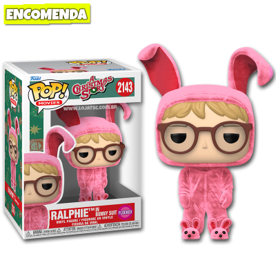 PRÉ-VENDA: Funko Pop! A Christmas Story - Ralphie in Bunny Suit 2143 Flocked