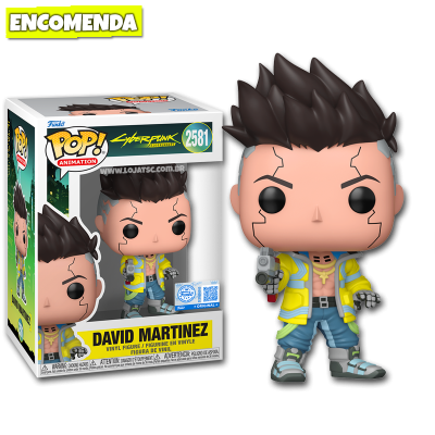 PRÉ-VENDA: Funko Pop! Cyberpunk Edgerunners - David Martinez 2581