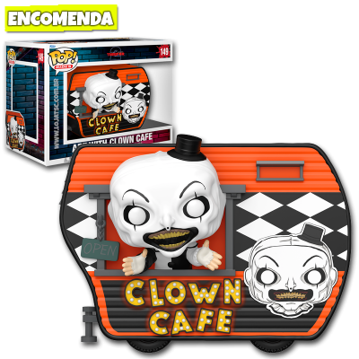 Funko Pop! Deluxe Terrifier - Art with Clown Cafe 149