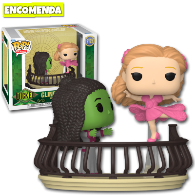 PRÉ-VENDA: Funko Pop! Mini Moment Wicked - Glinda e Elphaba Popular 2175