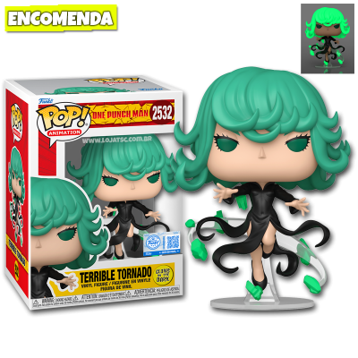 PRÉ-VENDA: Funko Pop! One Punch Man - Terrible Tornado 2532 GITD