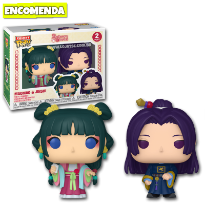 PRÉ-VENDA: Funko Pop! Pocket The Apothecary Diaries Diários de uma Apotecária - Maomao & Jinshi 2-Pack