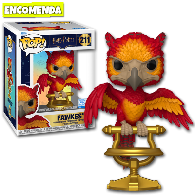 PRÉ-VENDA: Funko Pop! Premium Harry Potter - Fawkes 211