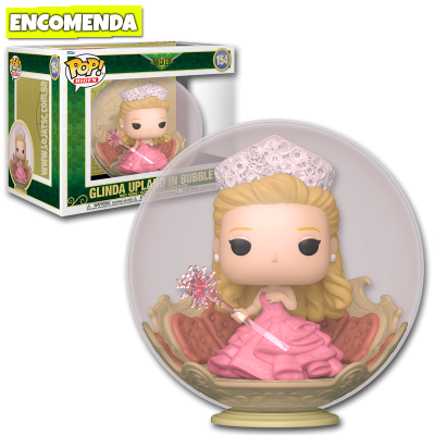 PRÉ-VENDA: Funko Pop! Ride Wicked - Glinda Upland in Bubble 154