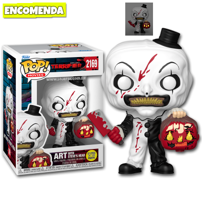 PRÉ-VENDA: Funko Pop! Terrifier - Art with Steves Head 2169 GITD