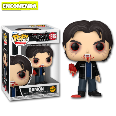 PRÉ-VENDA: Funko Pop! The Vampire Diaries - Damon Salvatore 1975 CHASE