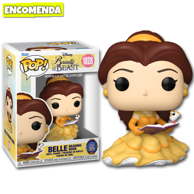 PRÉ-VENDA: Funko Pop! Beauty and the Beast Disney Readers - Belle with Book 1828