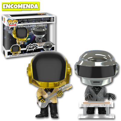 PRÉ-VENDA: Funko Pop! Daft Punk Random Access Memories 2Pk