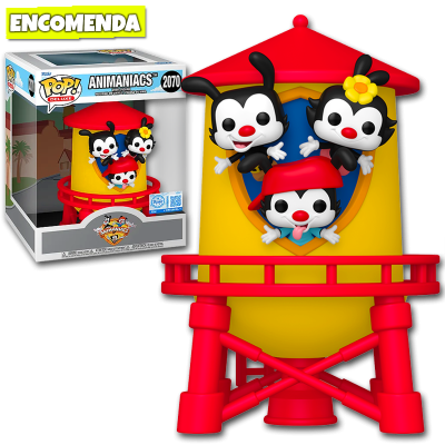 Funko Pop! Deluxe Animaniacs - Animaniacs in Warner Bros Water Tower 2070