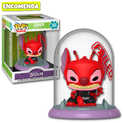 PRÉ-VENDA: Funko Pop! Deluxe Lilo & Stitch Experiments - Leroy 1833