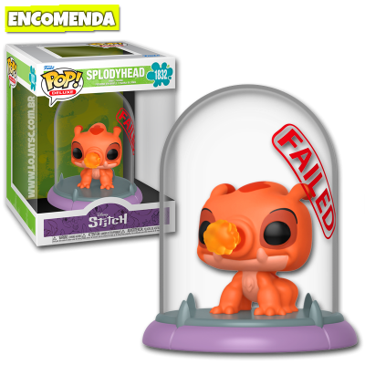 PRÉ-VENDA: Funko Pop! Deluxe Lilo & Stitch Experiments - Splodyhead 1832