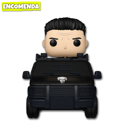 PRÉ-VENDA: Funko Pop! Deluxe Ride Spider-Man Brand New Day - Punisher with Van