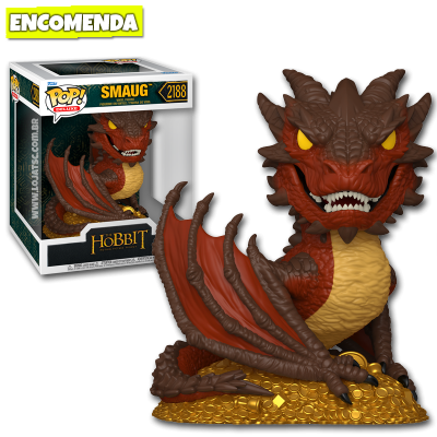 PRÉ-VENDA: Funko Pop! Deluxe The Hobbit - Smaug 2188 Metallic