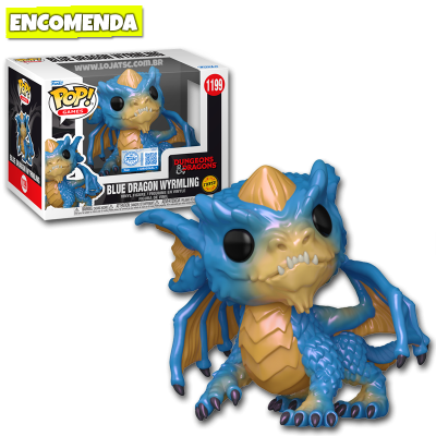 Funko Pop! Dungeons & Dragons - Blue Dragon Wyrmling 1199 CHASE