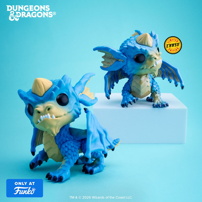 Funko Pop! Dungeons & Dragons – Blue Dragon Wyrmling 1199