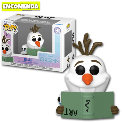 PRÉ-VENDA: Funko Pop! Frozen Disney Readers - Olaf with Book 1802