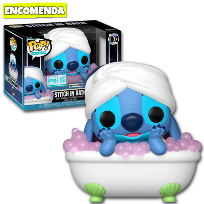PRÉ-VENDA: Funko Pop! Lilo & Stitch - Stitch in Bath 1803